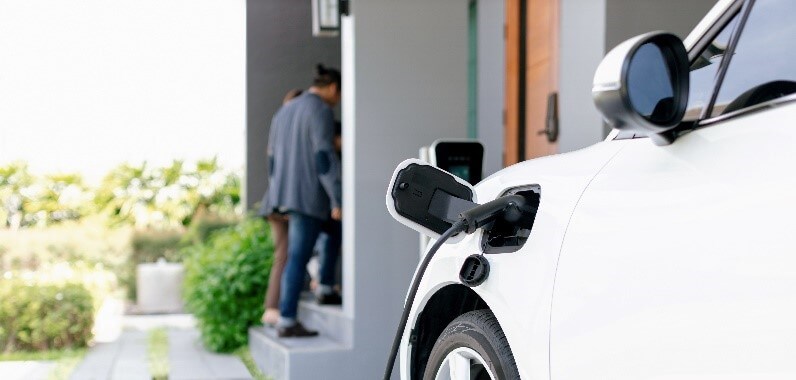 borne de recharge électrique