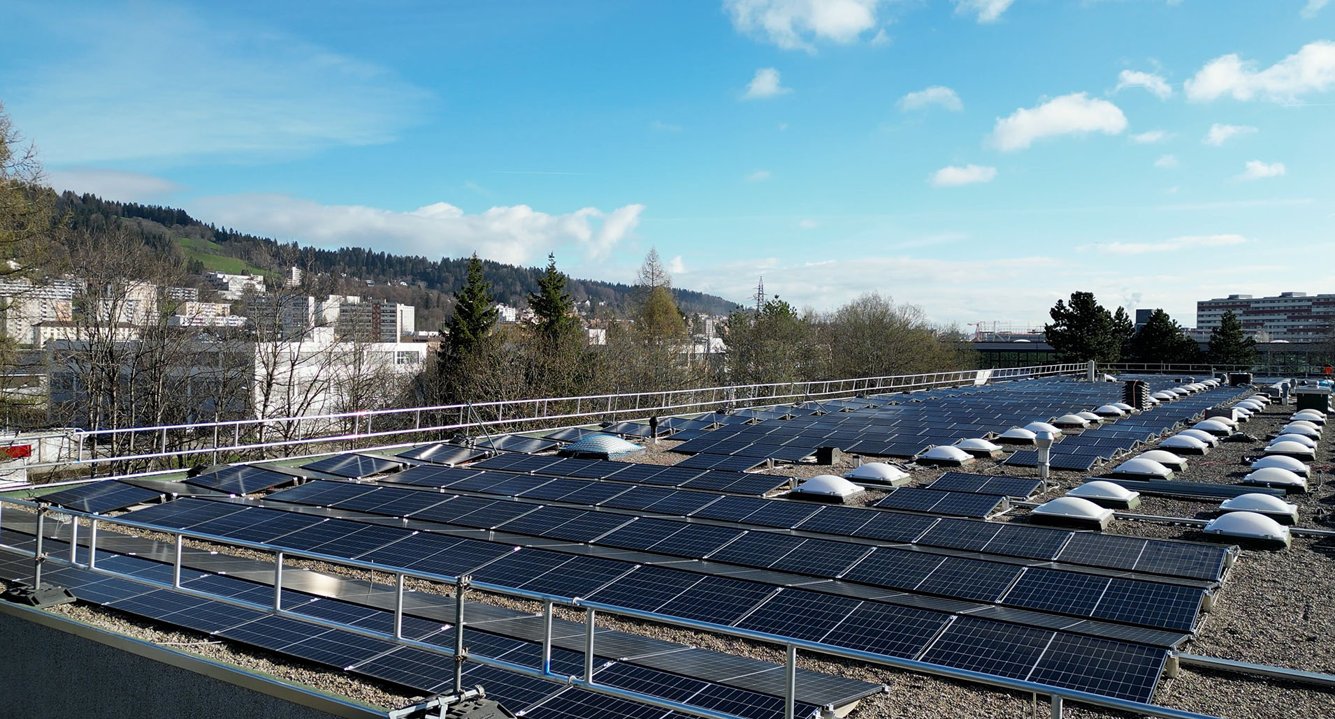 Installation photovoltaïque pour entreprise