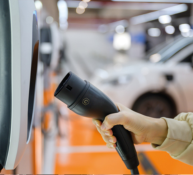 borne de recharge pour parking
