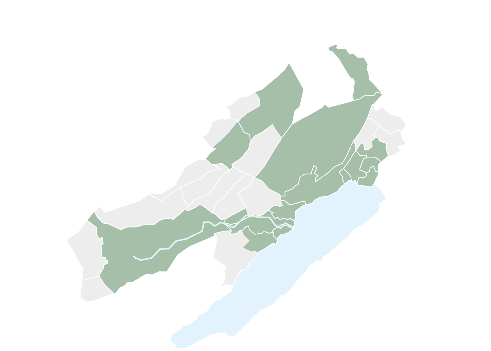 zone de desserte gaz